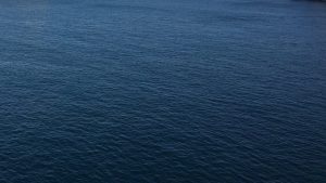 image of a dark blue sea