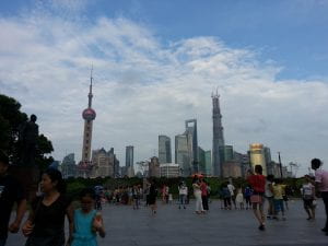 Image of The Bund in Shanghai