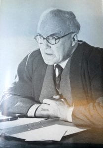 Warden Arthur Edis Dean- the head of Goldsmiths from 1927 to 1952