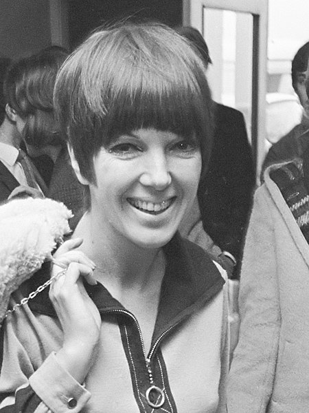 portrait of Mary Quant in 1966