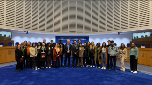 Goldsmiths Law students at the European Court of Human Rights